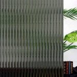 SX-1235-UG Reeded Glass Twilight Black