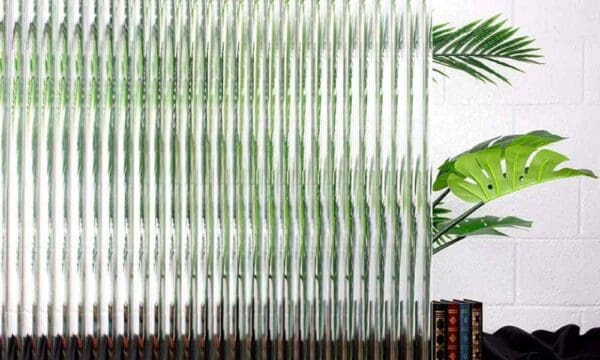 SX-1254-UG Reeded Glass Seamless